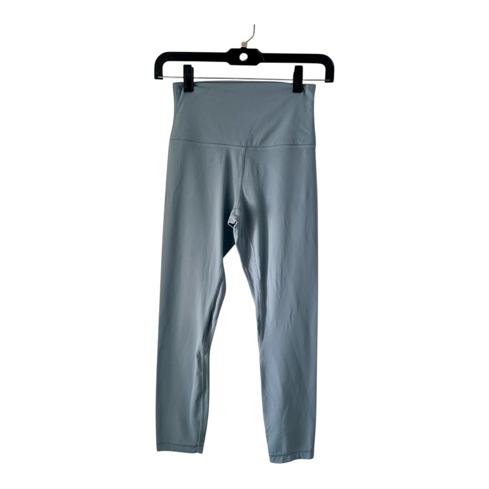 Lululemon High-Waisted Leggings - Pwbe Powder Blue Size 4 - Picture 13 of 13